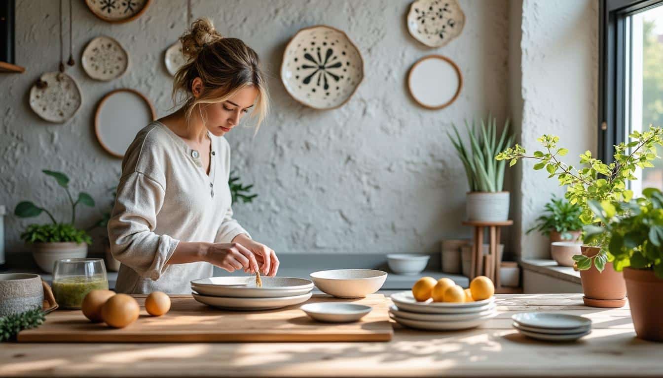 Nos inspirations de design cuisine en céramique murale