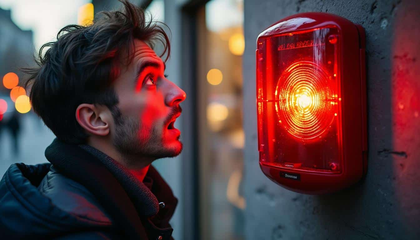 Que faire face à une sirène d'alarme au bruit soudain