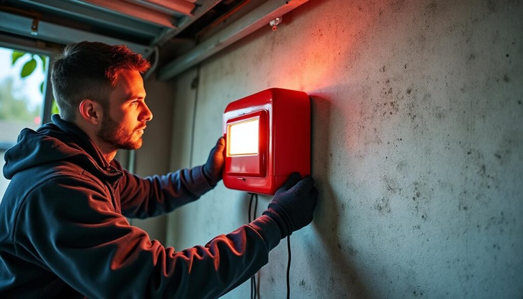 Comment installer une sirène d'alarme dans un garage