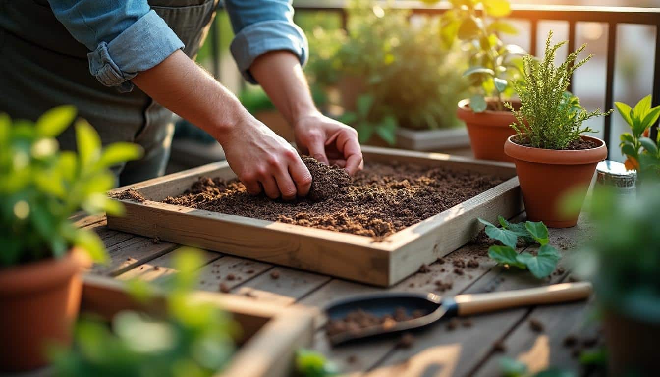 Quel substrat écologique choisir pour une balconnière à la maison ?