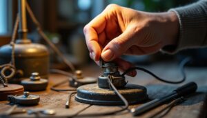 Réparer une douille électrique d'une lampe cassée dans la maison