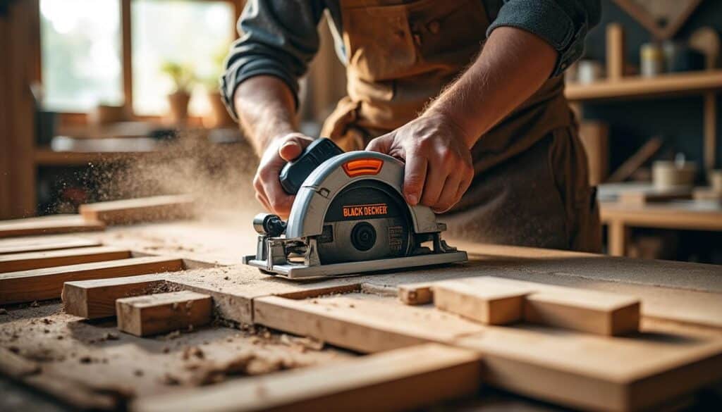 Scie circulaire Black Decker : Guide complet pour un sciage précis