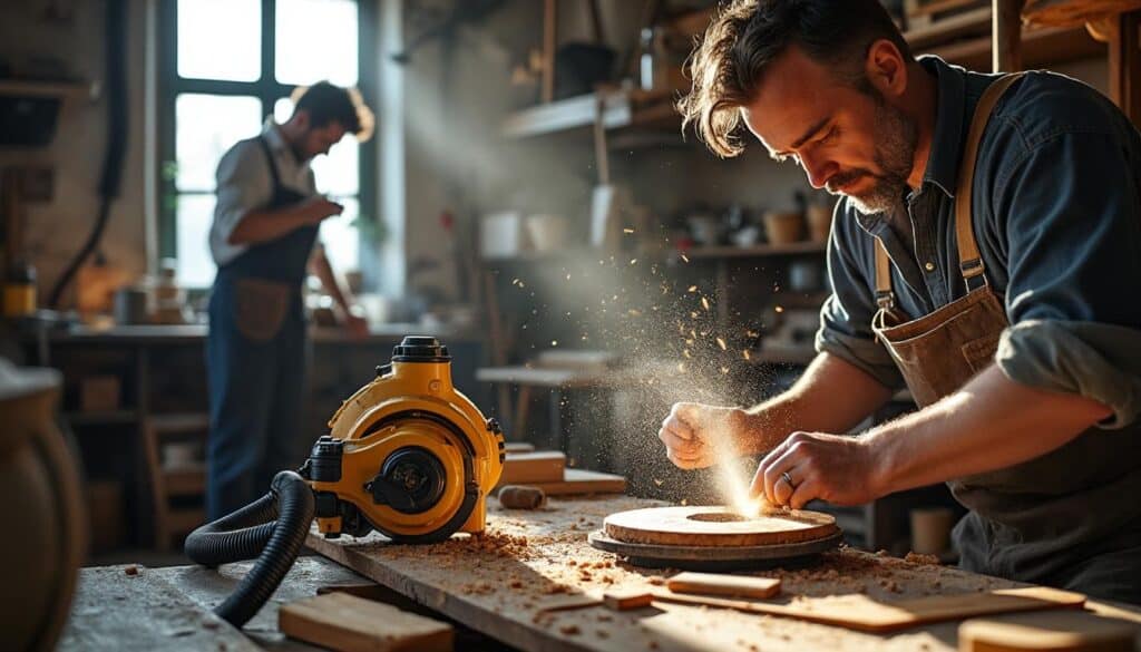 Aspirateur pour scie circulaire : guide complet pour un atelier propre
