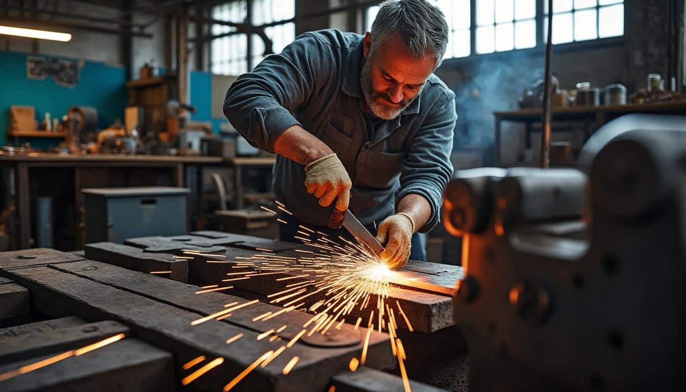 Illustration: Comprendre l’importance de la scie à ruban dans le travail du métal