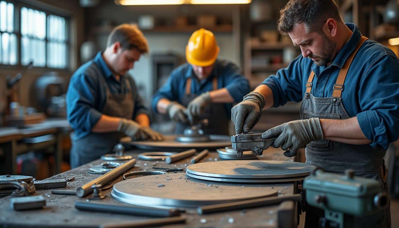 Illustration: Les usages courants et les secteurs qui exploitent la scie à ruban métal professionnel