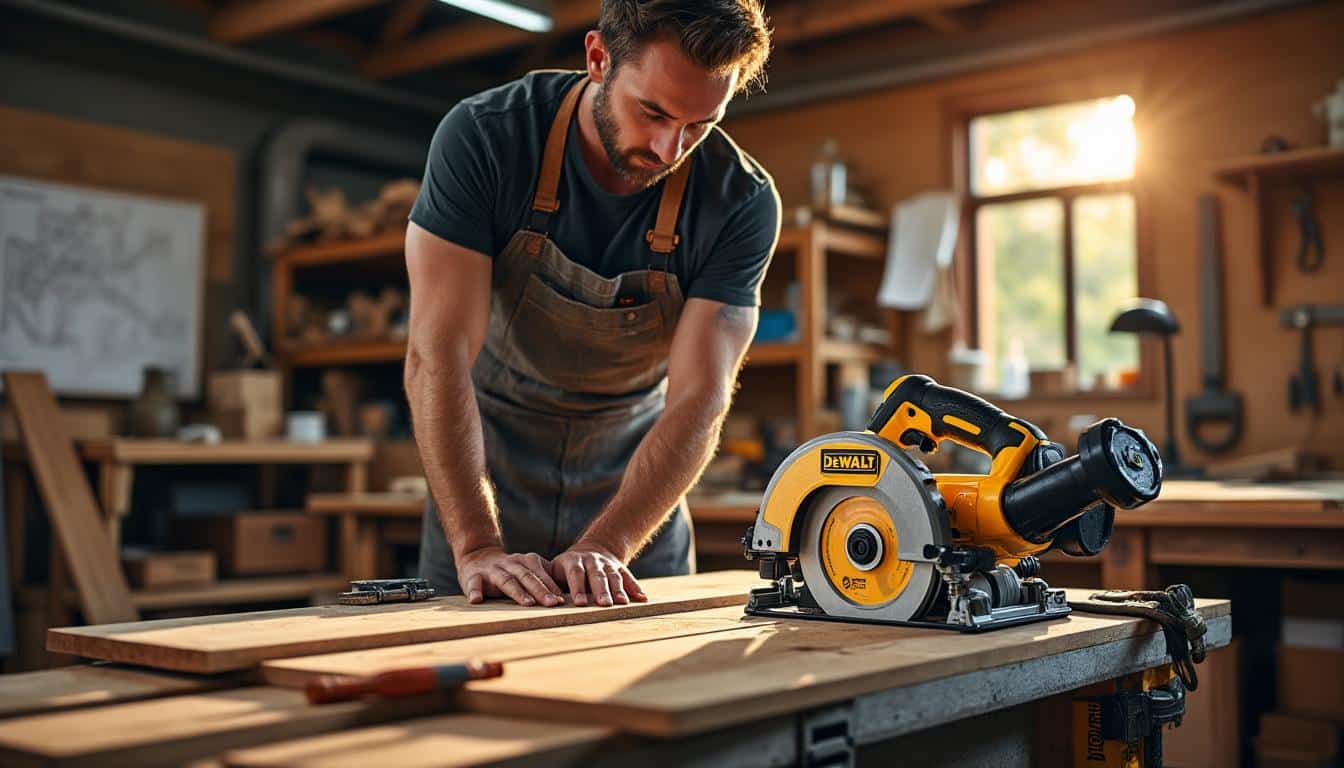 Illustration: Les innovations Dewalt qui facilitent l’utilisation sur table