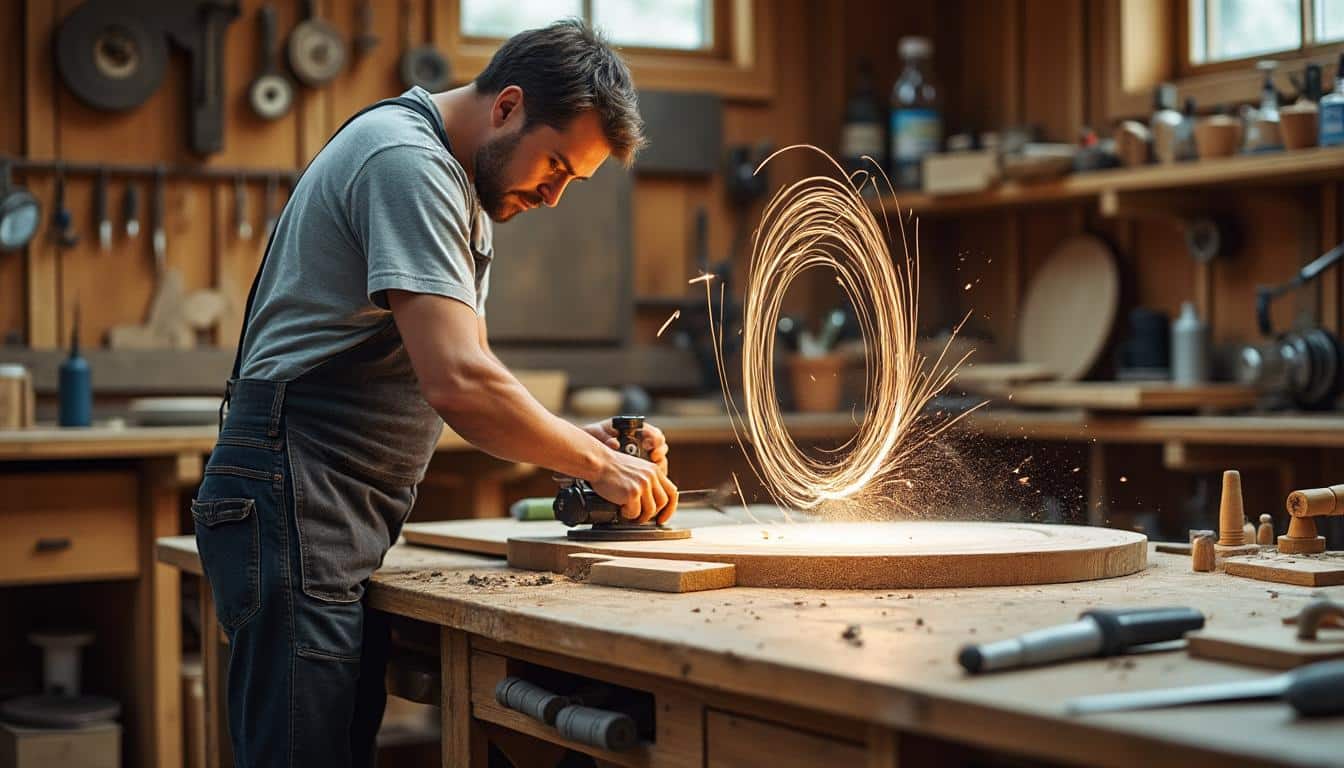 Illustration: Comprendre le rôle et l’utilité d’une scie circulaire sur table professionnelle