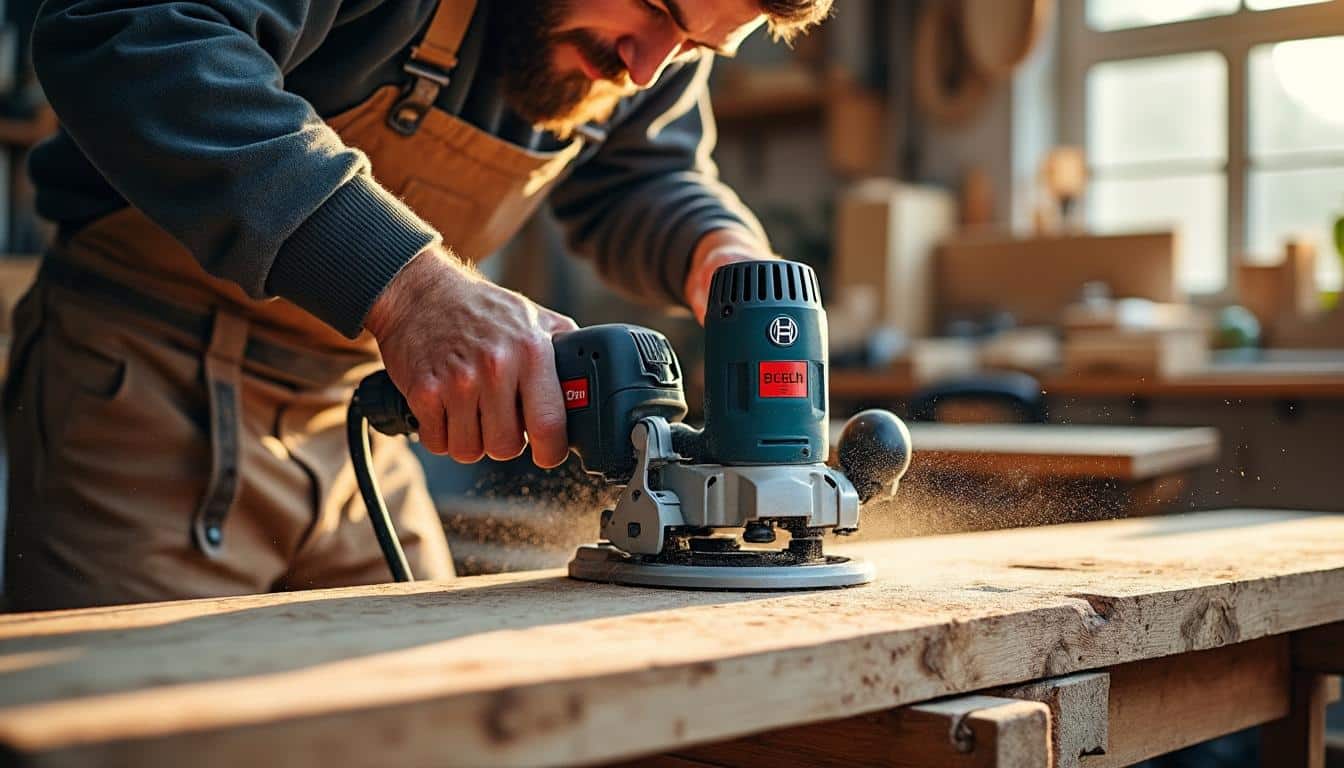 Scie plongeante GKT 55 GCE Bosch : précision et robustesse pro