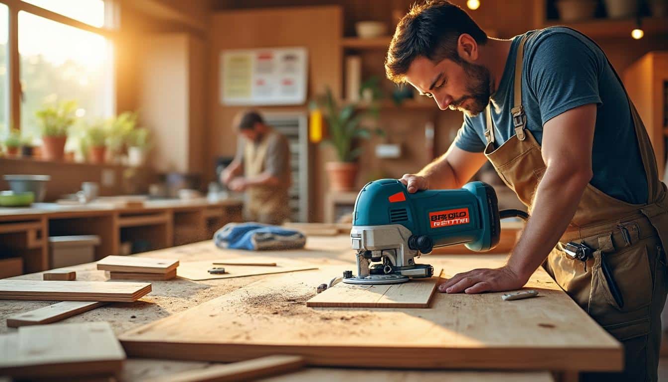 Illustration: Fonctionnalités avancées et conseils pratiques pour exploiter pleinement la scie radiale Brico Dépôt