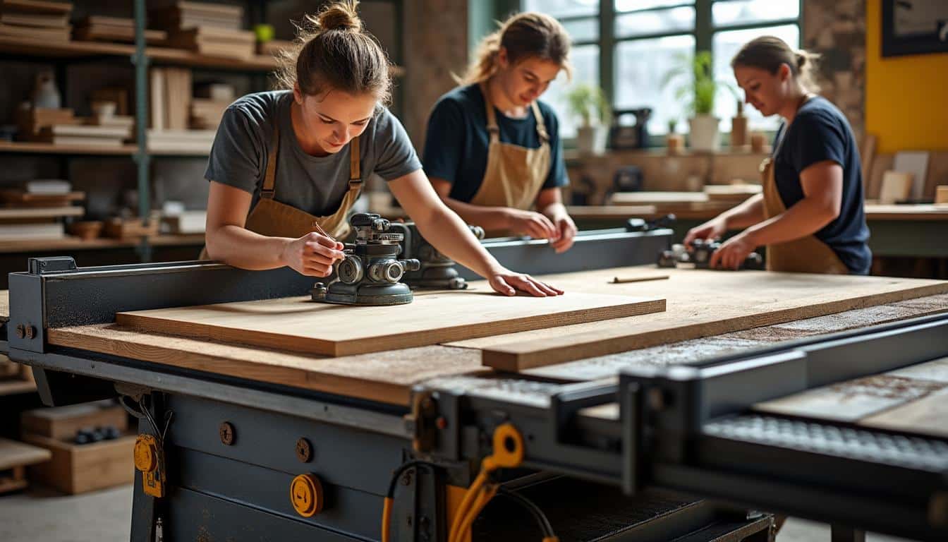 Illustration: Explorer les modèles et accessoires qui font la force de la scie sous table Festool