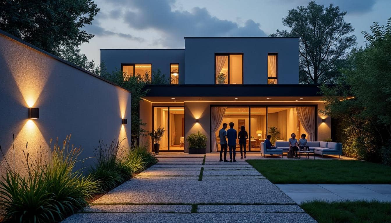 Illustration: Comprendre le rôle des luminaires muraux LED pour l’éclairage extérieur