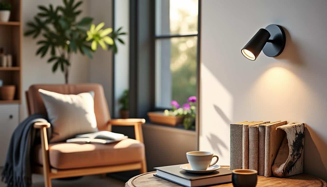 Illustration: Comprendre le rôle et les spécificités d’une applique murale avec spot intégré