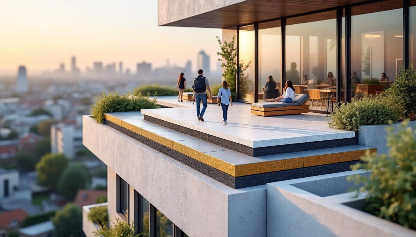 Illustration: Comprendre la coupe d’une toiture terrasse accessible : définition et principes fondamentaux