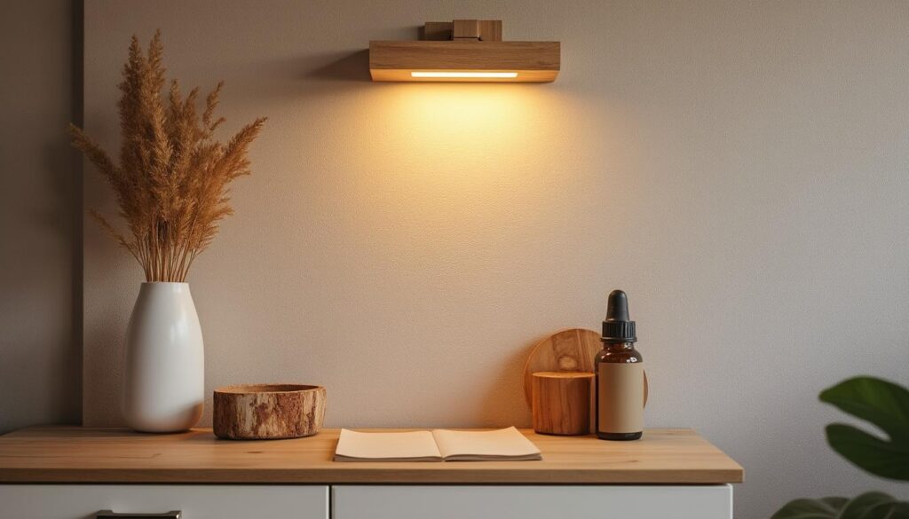 Applique murale en bois naturel : charme chaleureux et design unique