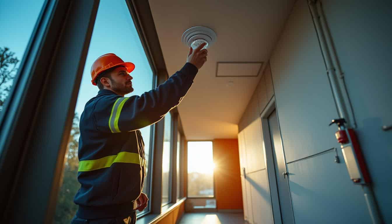 Illustration: Comprendre le rôle essentiel de l’alarme incendie dans un bâtiment