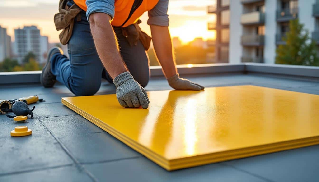 Illustration: Pourquoi privilégier le polyuréthane pour isoler une toiture terrasse ?