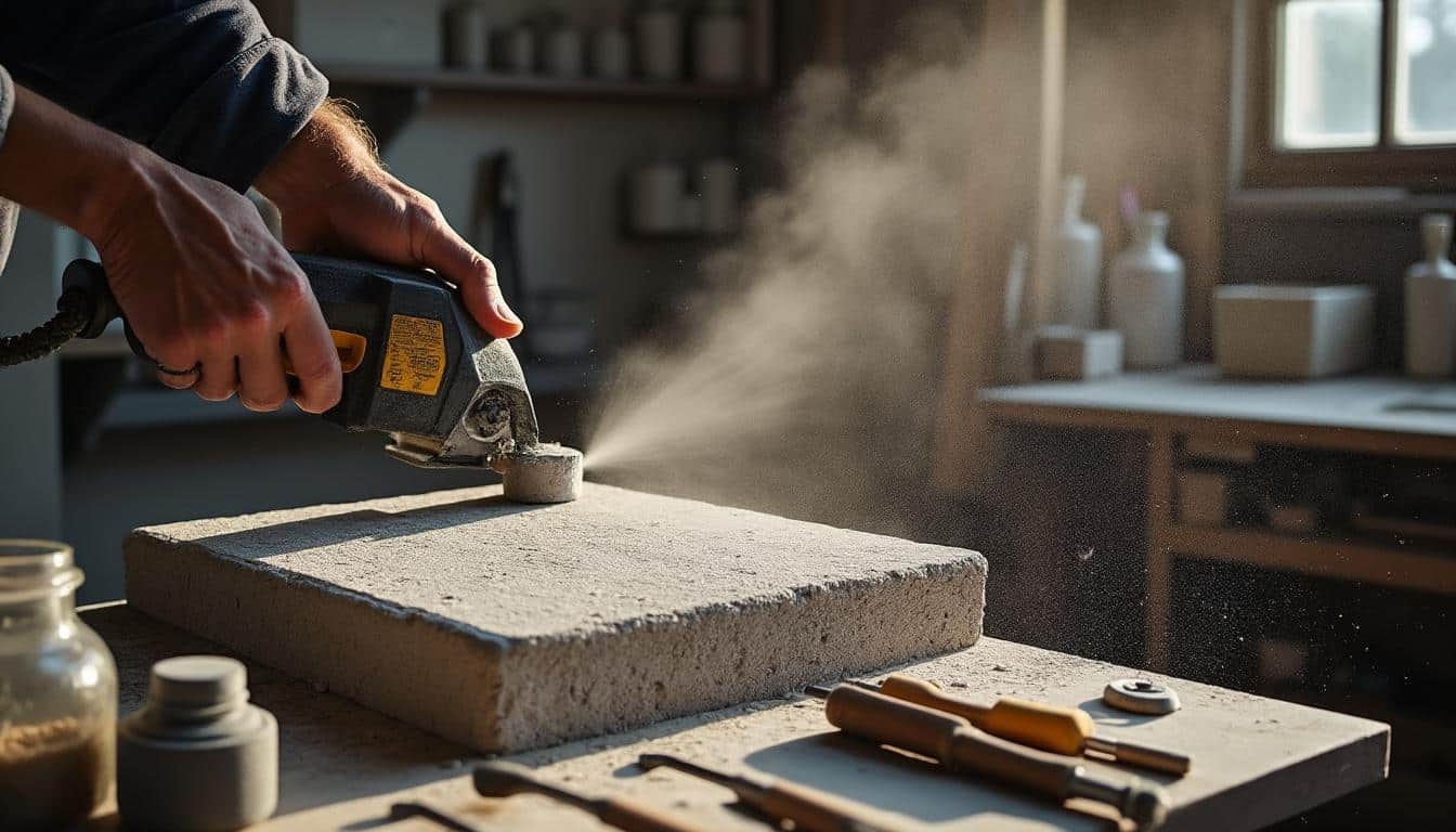 Illustration: Comprendre l’outil indispensable pour la découpe de pierre
