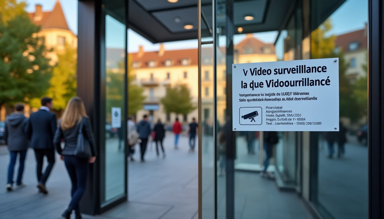 Illustration: Comprendre les obligations légales liées à l’affichage des systèmes de vidéosurveillance