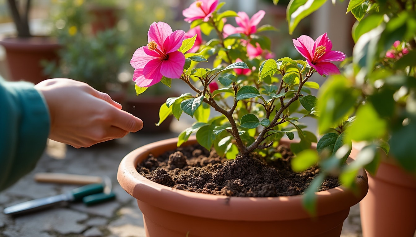 Illustration: Pourquoi la nutrition est-elle essentielle pour un bougainvillier cultivé en pot ?