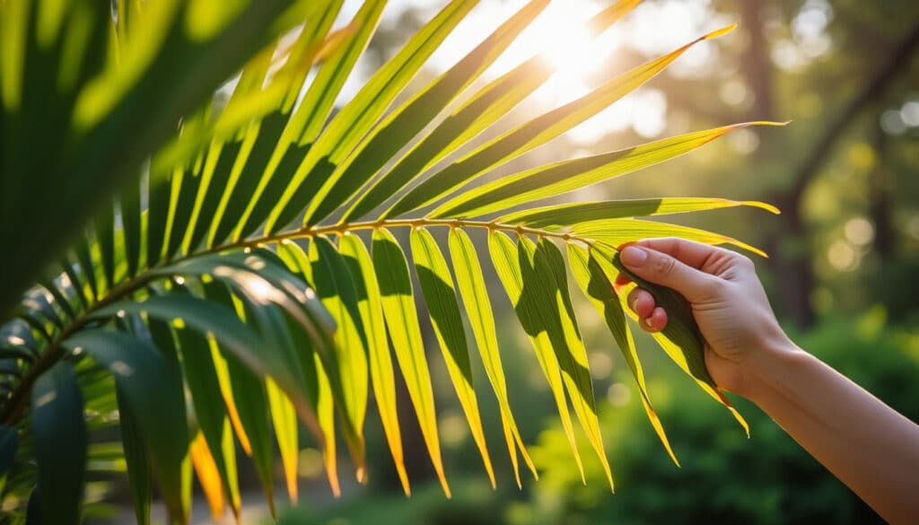 Palmier jauni : causes, diagnostic et solutions efficaces