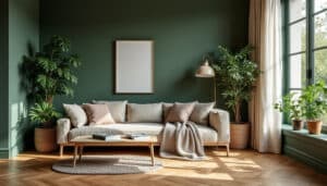 Vert olive peinture : conseils pour une déco élégante et naturelle